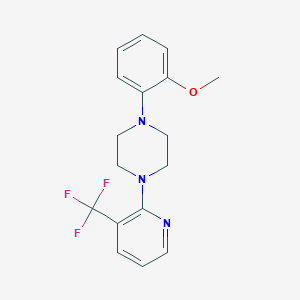 1-(2-Methoxyphenyl)-4-[3-(trifluoromethyl)pyridin-2-yl]piperazine