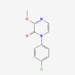 1-(4-Chlorophenyl)-3-methoxy-1,2-dihydropyrazin-2-one