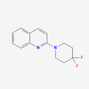 2-(4,4-Difluoropiperidin-1-yl)quinoline