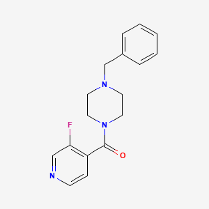 1-Benzyl-4-(3-fluoropyridine-4-carbonyl)piperazine