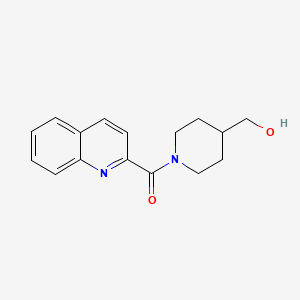 [1-(Quinoline-2-carbonyl)piperidin-4-yl]methanol