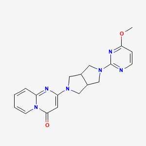 2-[5-(4-methoxypyrimidin-2-yl)-octahydropyrrolo[3,4-c]pyrrol-2-yl]-4H-pyrido[1,2-a]pyrimidin-4-one