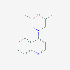 4-(2,6-Dimethylmorpholin-4-yl)quinoline