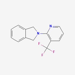 2-[3-(trifluoromethyl)pyridin-2-yl]-2,3-dihydro-1H-isoindole