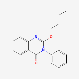 molecular formula C18H18N2O2 B1224164 2-Butoxy-3-phenyl-4-quinazolinone CAS No. 723744-10-3