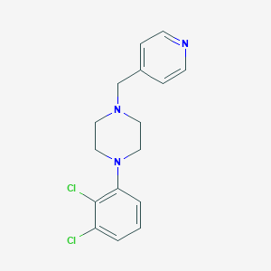 1-(2,3-Dichlorophenyl)-4-[(pyridin-4-yl)methyl]piperazine