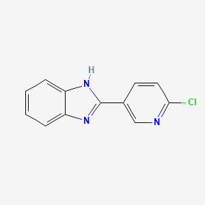 2-(6-chloropyridin-3-yl)-1H-benzimidazole