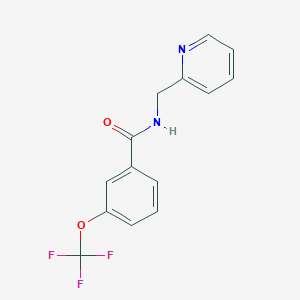 N-[(pyridin-2-yl)methyl]-3-(trifluoromethoxy)benzamide