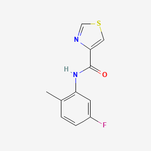 N-(5-fluoro-2-methylphenyl)-1,3-thiazole-4-carboxamide