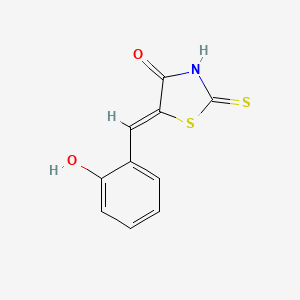 (5Z)-5-(2-hydroxybenzylidene)-2-thioxo-1,3-thiazolidin-4-one
