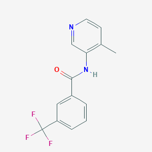 N-(4-methylpyridin-3-yl)-3-(trifluoromethyl)benzamide