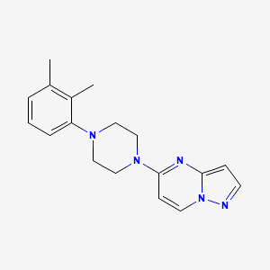 1-(2,3-Dimethylphenyl)-4-{pyrazolo[1,5-a]pyrimidin-5-yl}piperazine