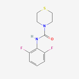 N-(2,6-difluorophenyl)thiomorpholine-4-carboxamide