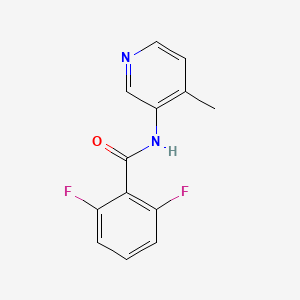 molecular formula C13H10F2N2O B12242928 2,6-difluoro-N-(4-methylpyridin-3-yl)benzamide 