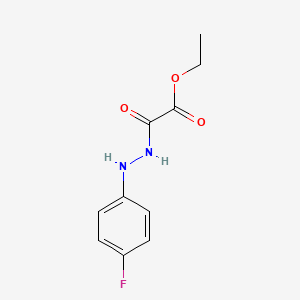 2-[(4-Fluorophenyl)hydrazo]-2-oxoacetic acid ethyl ester