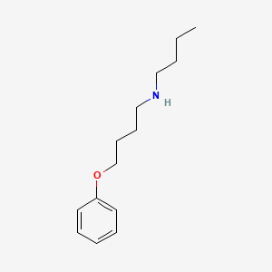 molecular formula C14H23NO B1224305 N-butyl-4-phenoxy-1-butanamine 