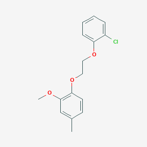 1-[2-(2-Chlorophenoxy)ethoxy]-2-methoxy-4-methylbenzene