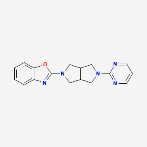 2-[5-(Pyrimidin-2-yl)-octahydropyrrolo[3,4-c]pyrrol-2-yl]-1,3-benzoxazole