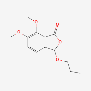 6,7-dimethoxy-3-propoxy-3H-isobenzofuran-1-one