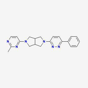 3-[5-(2-Methylpyrimidin-4-yl)-octahydropyrrolo[3,4-c]pyrrol-2-yl]-6-phenylpyridazine