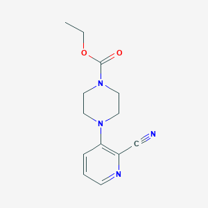 Ethyl 4-(2-cyanopyridin-3-yl)piperazine-1-carboxylate