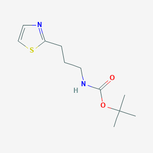 Tert-butyl N-[3-(1,3-thiazol-2-yl)propyl]carbamate