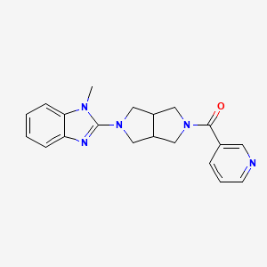 1-methyl-2-[5-(pyridine-3-carbonyl)-octahydropyrrolo[3,4-c]pyrrol-2-yl]-1H-1,3-benzodiazole