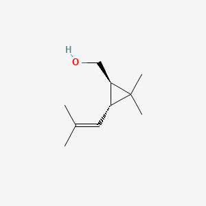molecular formula C10H18O B1224444 (R,R)-chrysanthemol 