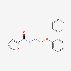 N-[2-(2-phenylphenoxy)ethyl]-2-furancarboxamide