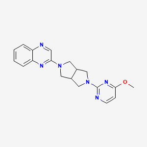 2-[5-(4-Methoxypyrimidin-2-yl)-octahydropyrrolo[3,4-c]pyrrol-2-yl]quinoxaline