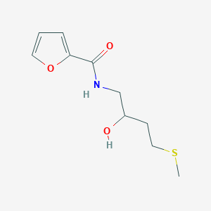 N-[2-hydroxy-4-(methylsulfanyl)butyl]furan-2-carboxamide