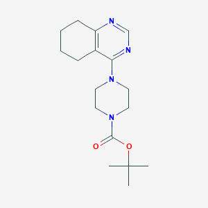 Tert-butyl 4-(5,6,7,8-tetrahydroquinazolin-4-yl)piperazine-1-carboxylate