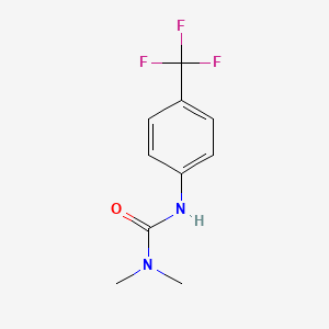 molecular formula C10H11F3N2O B1224495 Parafluron CAS No. 7159-99-1