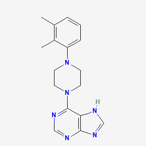 6-[4-(2,3-dimethylphenyl)piperazin-1-yl]-9H-purine