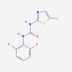 1-(2,6-Difluorophenyl)-3-(5-methyl-1,3-thiazol-2-yl)urea