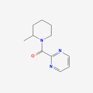 2-(2-Methylpiperidine-1-carbonyl)pyrimidine