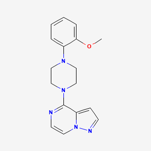 1-(2-Methoxyphenyl)-4-{pyrazolo[1,5-a]pyrazin-4-yl}piperazine