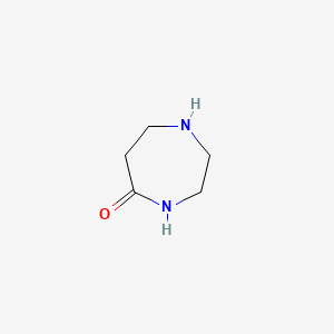 molecular formula C5H10N2O B1224613 1,4-二氮杂戊环-5-酮 CAS No. 34376-54-0