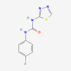 1-(4-Fluorophenyl)-3-(1,3,4-thiadiazol-2-yl)urea