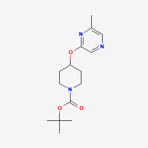 Tert-butyl 4-[(6-methylpyrazin-2-yl)oxy]piperidine-1-carboxylate