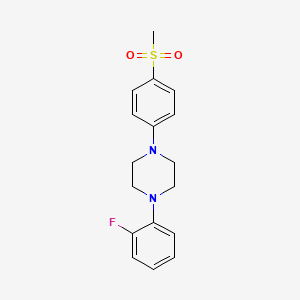 1-(2-Fluorophenyl)-4-(4-methanesulfonylphenyl)piperazine