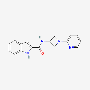 N-[1-(pyridin-2-yl)azetidin-3-yl]-1H-indole-2-carboxamide