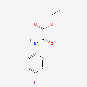 molecular formula C10H10FNO3 B1224667 Ethyl 2-(4-fluoroanilino)-2-oxoacetate CAS No. 69065-91-4