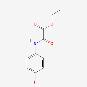 molecular formula C10H10FNO3 B1224667 2-(4-氟苯胺基)-2-氧代乙酸乙酯 CAS No. 69065-91-4