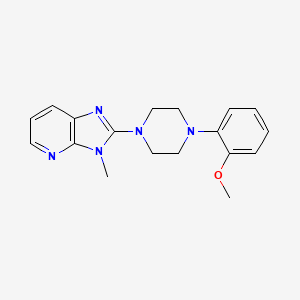 1-(2-methoxyphenyl)-4-{3-methyl-3H-imidazo[4,5-b]pyridin-2-yl}piperazine