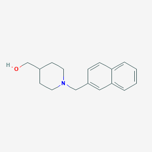 {1-[(Naphthalen-2-yl)methyl]piperidin-4-yl}methanol