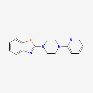 2-[4-(Pyridin-2-yl)piperazin-1-yl]-1,3-benzoxazole