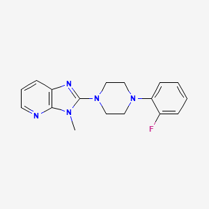 1-(2-fluorophenyl)-4-{3-methyl-3H-imidazo[4,5-b]pyridin-2-yl}piperazine