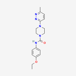 N-(4-ethoxyphenyl)-4-(6-methylpyridazin-3-yl)piperazine-1-carboxamide