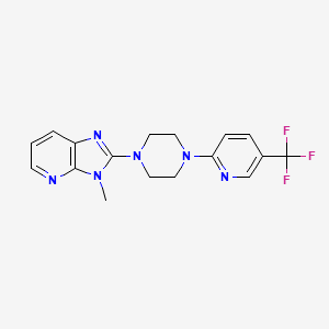 1-{3-methyl-3H-imidazo[4,5-b]pyridin-2-yl}-4-[5-(trifluoromethyl)pyridin-2-yl]piperazine